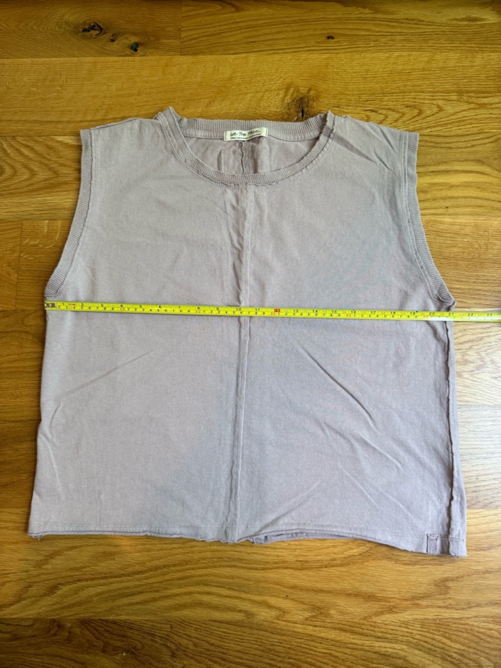 We the Free Sleeveless Crewneck Tank Top - Dusty Mauve